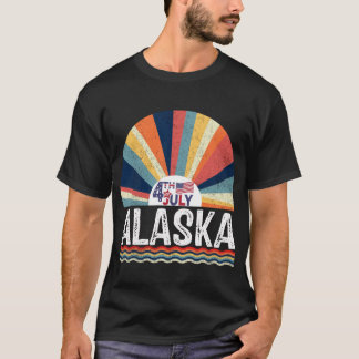 アラスカ 7月4日 Tシャツ