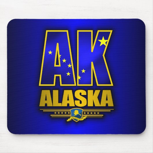 アラスカ(AK) マウスパッド (正面)