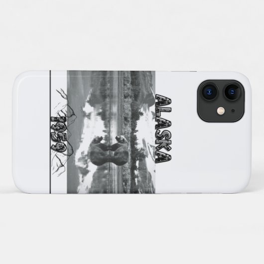 アラスカ Case-Mate iPhoneケース (裏面(横))