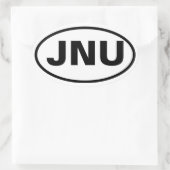 アラスカ「JNU」のフォージュノー 楕円形シール (バッグ)