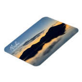 アラスカ – Land of the Midnight Sunポストカード マグネット (左側)