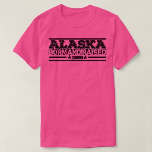 アラスカ Tシャツ (デザイン正面)