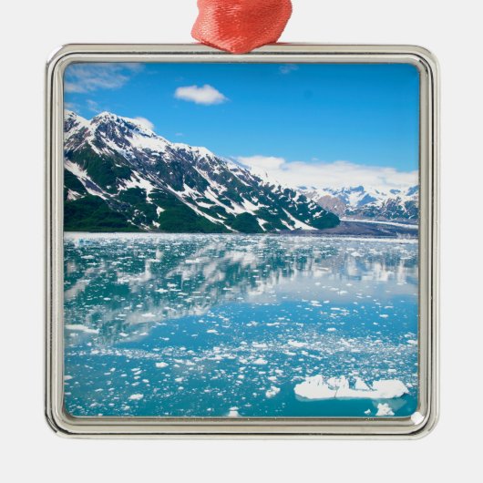 アラスカGlasier メタルオーナメント (正面)
