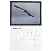 アラスカIIカレンダーのイーグルズ カレンダー (2月 2026)