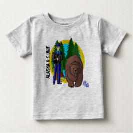 アラスカK-9ユニット ベビーTシャツ