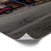 アラスカSkagway町の建物写真 ポスター (角)