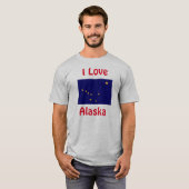 アラスカTシャツが大好き Tシャツ (正面フル)
