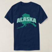 アラスカTシャツ4 Tシャツ (デザイン正面)