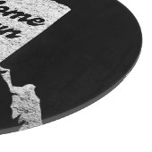 アラスク誇りを持った州ホーム栽培地図アウトライン岩石地図 カッティングボード (角)