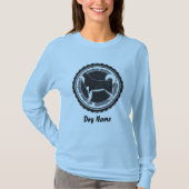 アラスパーソナライズされたカンマラムテ犬の恋人の品種 Tシャツ (正面)