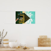 アラスロシアのカ州セント・マイケルにあるBlock House ポスター (キッチン)