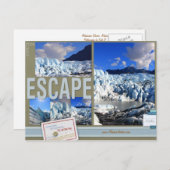 アラス気にカへの無料エスケープポストカード ポストカード (正面/裏面)