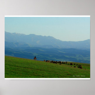 アラタウ，カザフスタン ポスター