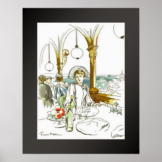 アラツアーエッフェル~エッフェルタワー~ピエール・ヴィダル ポスター (正面)