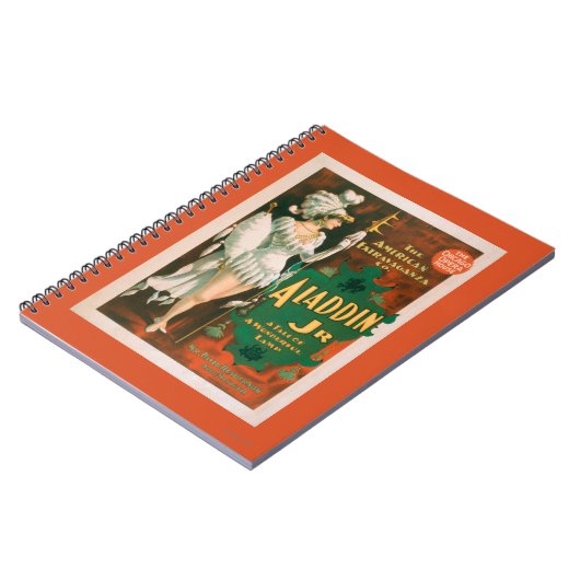 アラディンJr.素晴らしいランプシアターの物語2 ノートブック (左側)