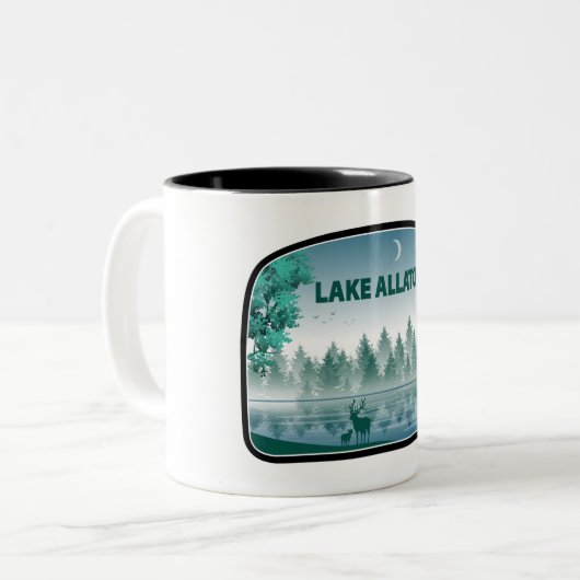 アラトオナジョージアディア湖 ツートーンマグカップ (正面左)