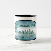 アラトオナジョージアディア湖 ツートーンマグカップ (中央)