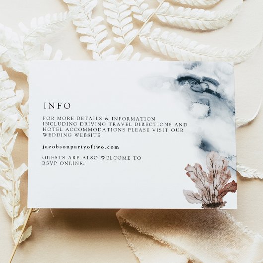 アラナトロピカルサンゴ海ゼリー魚ビーチ詳細 招待状