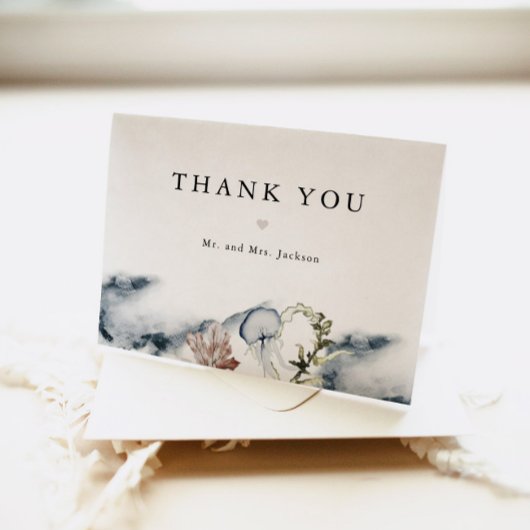 アラナトロピカルビーチサンゴ海ゼリー魚 サンキューカード