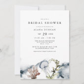 アラナトロピカル海サンゴビーチブライダルシャワー 招待状 (正面)