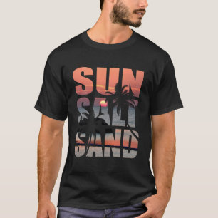 アラハビーチ、沖縄サンセット男子Tシャツ Tシャツ