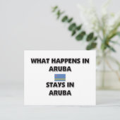 アラバで起こったことはアラバに留まる ポストカード (スタンド正面)