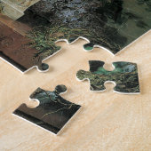 アラバスターのつぼの花 ジグソーパズル (側面)