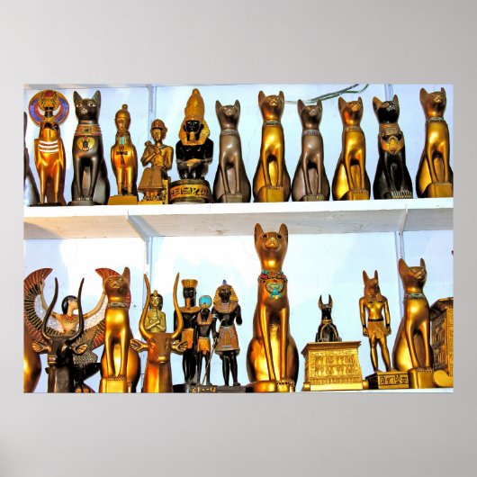 アラバスターエジプトのフィギュア(1) ポスター (正面)