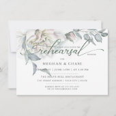 アラバスターガーデンフローラウォーターカラー招待状 招待状 (正面)