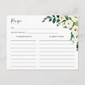 アラバスターフローラレシピカード ポストカード (正面)