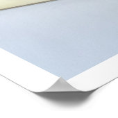 アラバスターボックスとブロンズとシルバーのシールシリンダ ポスター (角)