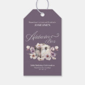 アラバスターボックスパープル誕生日 ギフトタグ (正面)