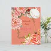 アラバスターボックス詩パーソナライズされた紙 (スタンド正面)