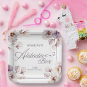 アラバスターボックス誕生日 ペーパープレート (パーティー)