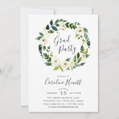 アラバスターリース卒業パーティー招待状 招待状 (正面)