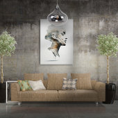 アラバスター顔 キャンバスプリント