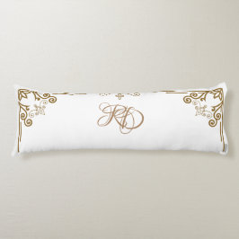 「アラバスター」アールヌーボー・モノグラム ボディピロー