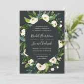 アラバスター |白いフローラフレ結婚ーム 招待状 (スタンド正面)