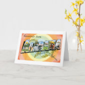 アラバマからの挨拶 カード (黄色い花)