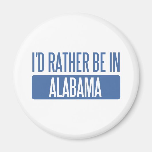 アラバマにいたい マグネット (正面)