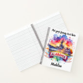 アラバマのウォーターフロントの魅力を発見 ノートブック (内部)