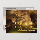 アラバマのカテドラルカーヴァンス州パーク ポストカード (正面/裏面)