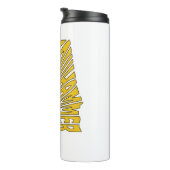 アラバマのニックネームワードアート タンブラー (回転右)