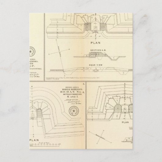 アラバマのモバイル防御 ポストカード (正面)