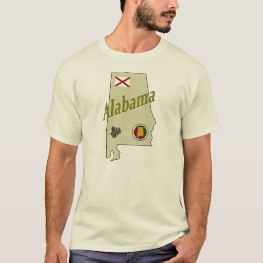 アラバマのワイシャツ Tシャツ (正面)