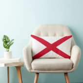 アラバマの州の旗のデザインの装飾 ランバークッション (椅子)