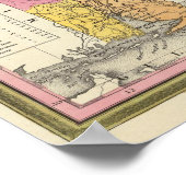 アラバマの新しい地図 ポスター (角)