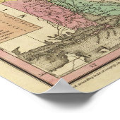 アラバマの新しい地図 ポスター (角)