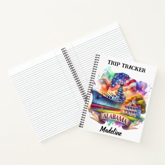 アラバマの歴史的な戦艦と魅力を探る ノートブック (内部)