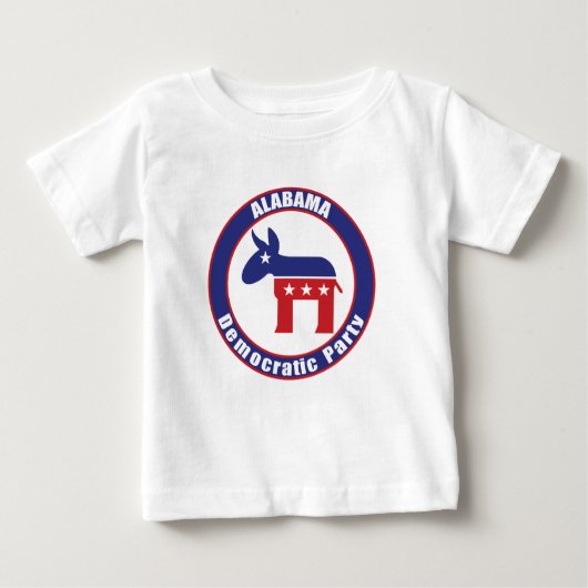 アラバマの民主党 ベビーTシャツ (正面)